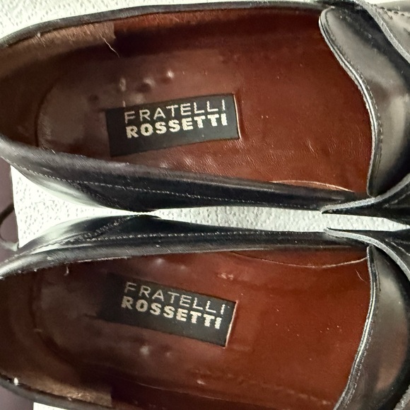 Fratelli Rossetti Black Leather Men\'s Slip-Ons main image 11